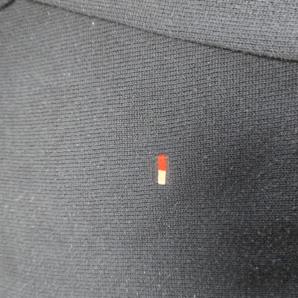 Tommy Hilfiger Navy Blue V-Neck - Picture 2 of 3
